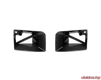 Auto Tecknic Dry Carbon Front Bumper Lower Vent Set for BMW G87 M2 2023-2025 - ATK-BM-0052