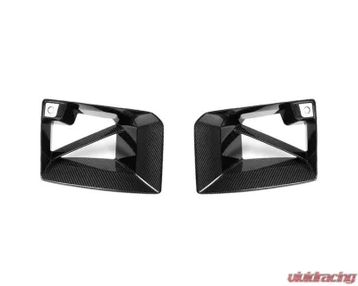 Auto Tecknic Dry Carbon Front Bumper Lower Vent Set for BMW G87 M2 2023-2025 - ATK-BM-0052