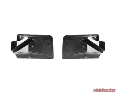 Auto Tecknic Dry Carbon Front Bumper Lower Vent Set for BMW G87 M2 2023-2025 - ATK-BM-0052