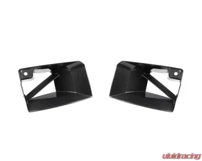 Auto Tecknic Dry Carbon Front Bumper Lower Vent Set for BMW G87 M2 2023-2025 - ATK-BM-0052