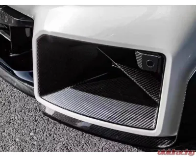 Auto Tecknic Dry Carbon Front Bumper Lower Vent Set for BMW G87 M2 2023-2025 - ATK-BM-0052