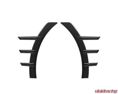 Auto Tecknic Dry Carbon Front Fender Arch Trim Set for BMW G87 M2 2023-2025 - ATK-BM-0054