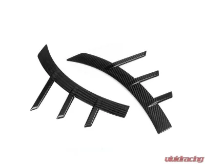 Auto Tecknic Dry Carbon Front Fender Arch Trim Set for BMW G87 M2 2023-2025 - ATK-BM-0054
