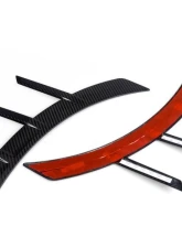 Auto Tecknic Dry Carbon Front Fender Arch Trim Set for BMW G87 M2 2023-2025                                     - ATK-BM-0054 - Image 4