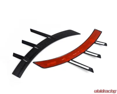 Auto Tecknic Dry Carbon Front Fender Arch Trim Set for BMW G87 M2 2023-2025 - ATK-BM-0054