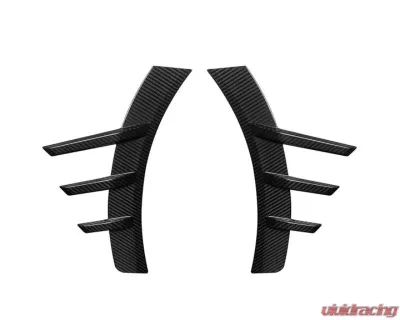 Auto Tecknic Dry Carbon Rear Fender Arch Trim Set for BMW G87 M2 2023-2025 - ATK-BM-0055