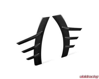 Auto Tecknic Dry Carbon Rear Fender Arch Trim Set for BMW G87 M2 2023-2025 - ATK-BM-0055