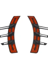 Auto Tecknic Dry Carbon Rear Fender Arch Trim Set for BMW G87 M2 2023-2025                                     - ATK-BM-0055 - Image 3