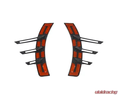 Auto Tecknic Dry Carbon Rear Fender Arch Trim Set for BMW G87 M2 2023-2025 - ATK-BM-0055