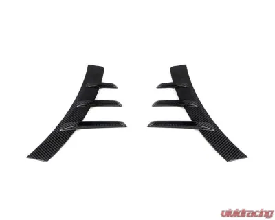 Auto Tecknic Dry Carbon Rear Fender Arch Trim Set for BMW G87 M2 2023-2025 - ATK-BM-0055