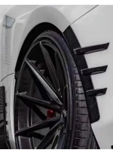 Auto Tecknic Dry Carbon Rear Fender Arch Trim Set for BMW G87 M2 2023-2025                                     - ATK-BM-0055 - Image 7