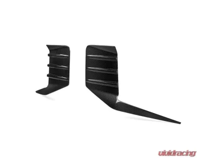 Auto Tecknic Dry Carbon Rear Bumper Trim Set for BMW G87 M2 2023-2025 - ATK-BM-0056