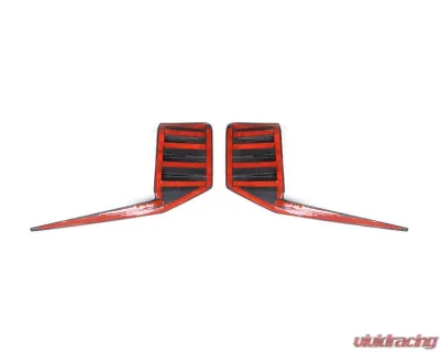 Auto Tecknic Dry Carbon Rear Bumper Trim Set for BMW G87 M2 2023-2025 - ATK-BM-0056