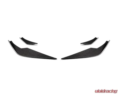 AutoTecknic Dry Carbon Corsa Canard Set BMW G80 M3 2020-2025 - ATK-BM-0057