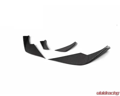 AutoTecknic Dry Carbon Corsa Canard Set BMW G80 M3 2020-2025 - ATK-BM-0057