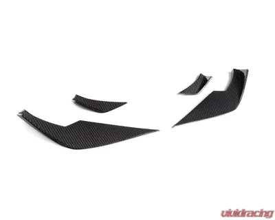 AutoTecknic Dry Carbon Corsa Canard Set BMW G80 M3 2020-2025 - ATK-BM-0057