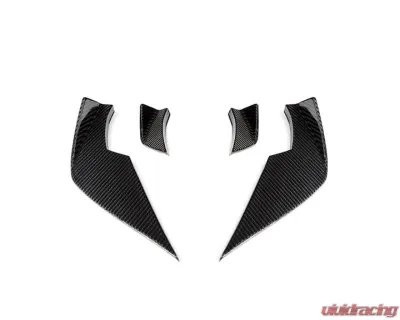 AutoTecknic Dry Carbon Corsa Canard Set BMW G80 M3 2020-2025 - ATK-BM-0057