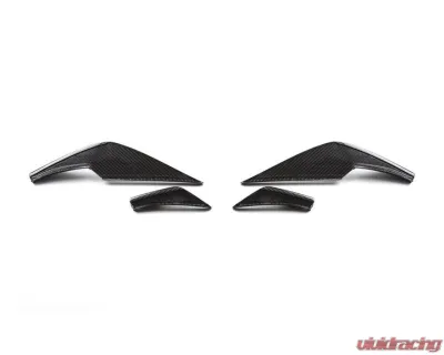 AutoTecknic Dry Carbon Corsa Canard Set BMW G80 M3 2020-2025 - ATK-BM-0057