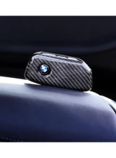 Auto Tecknic Dry Carbon Remote Key Case for BMW F95 X5M LCI 2018-2025, Black                                     - ATK-BM-0060-BC - Image 6