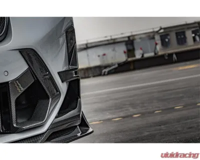 Auto Tecknic Dry Carbon Front Bumper Air Vent Set for BMW F97 X3M LCI 2019-2025 - ATK-BM-0061-DCG