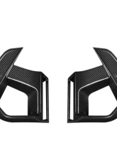 Auto Tecknic Dry Carbon Front Bumper Air Vent Set for BMW F97 X3M LCI 2019-2025                                     - ATK-BM-0061-DCG - Image 3