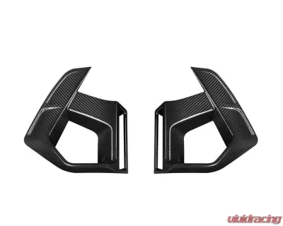 Auto Tecknic Dry Carbon Front Bumper Air Vent Set for BMW F97 X3M LCI 2019-2025 - ATK-BM-0061-DCG