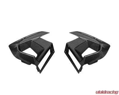 Auto Tecknic Dry Carbon Front Bumper Air Vent Set for BMW F97 X3M LCI 2019-2025 - ATK-BM-0061-DCG
