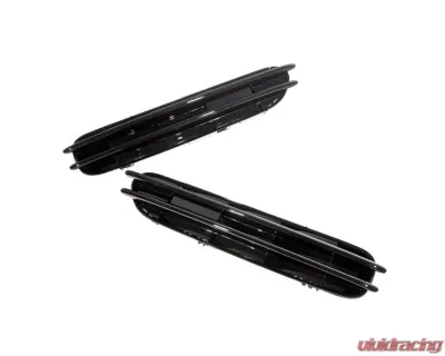 Auto Tecknic Replacement Glazing Black Fender Grills for BMW E60 M5 Sedan E61 M5 Wagon - ATK-BM-0070-GB