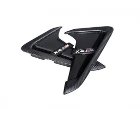 Auto Tecknic Dry Carbon Gloss Black Fender Trim Set for BMW F97 X3M F98 X4M 2019
