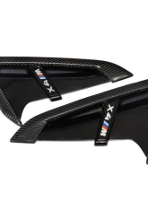Auto Tecknic Dry Carbon Gloss Black Fender Trim Set for BMW F97 X3M F98 X4M 2019                                     - ATK-BM-0093-DCGB - Image 4