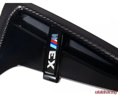 Auto Tecknic Dry Carbon Gloss Black Fender Trim Set for BMW F97 X3M F98 X4M 2019 - ATK-BM-0093-DCGB