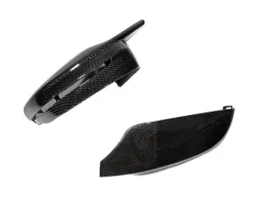 AutoTecknic G8X Style M-Inspired Mirror Covers Upgrade to Pre-Preg Version II Carbon BMW G30 5-Series 2017-2020
