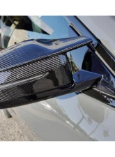 Auto Tecknic G8X Style M-Inspired Mirror Covers Pre-Preg Carbon for BMW G20 G22 2019-2020                                     - ATK-BM-0109-DCG - Image 4