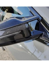 Auto Tecknic G8X Style M-Inspired Version II Dry Carbon Mirror Covers LHD BMW G30 2017                                     - ATK-BM-0109-DCG-G30-LHD - Image 6