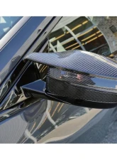 Auto Tecknic G8X Style M-Inspired Version II Dry Carbon Mirror Covers LHD BMW G30 2017                                     - ATK-BM-0109-DCG-G30-LHD - Image 7