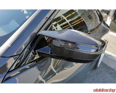 Auto Tecknic G8X Style M-Inspired Version II Dry Carbon Mirror Covers LHD BMW G30 2017 - ATK-BM-0109-DCG-G30-LHD