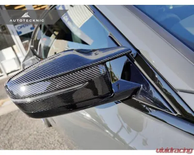 Auto Tecknic G8X Style M-Inspired II Dry Carbon Mirror Covers LHD for BMW G20 3-Series 2019-2025 - ATK-BM-0109-DCG-LHD