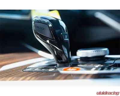 Auto Tecknic Carbon Fiber Gear Selector Side Trims for BMW F40 1-Series 2019-2024 - ATK-BM-0110