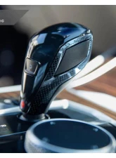 Auto Tecknic Carbon Fiber Gear Selector Side Trims for BMW G22 4-Series 2020-2025                                     - ATK-BM-0110-G22 - Image 5