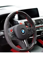 Auto Tecknic Replacement Carbon Steering Wheel for BMW G87 M2 2023-2025 w/ Active Cruise Control                                     - ATK-BM-0116-G8X - Image 11