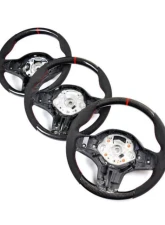 Auto Tecknic Replacement Carbon Steering Wheel for BMW G87 M2 2023-2025 w/ Active Cruise Control                                     - ATK-BM-0116-G8X - Image 3