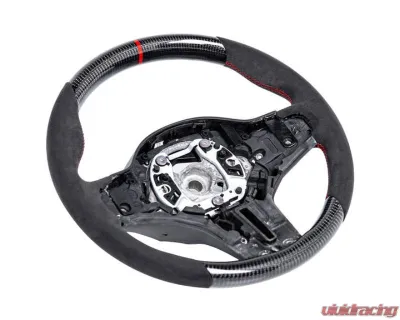 Auto Tecknic Replacement Carbon Steering Wheel for BMW G87 M2 2023-2025 w/ Active Cruise Control - ATK-BM-0116-G8X