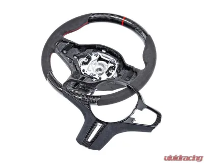 Auto Tecknic Replacement Carbon Steering Wheel for BMW G87 M2 2023-2025 w/ Active Cruise Control - ATK-BM-0116-G8X