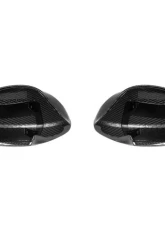Auto Tecknic Dry Carbon Fiber Mirror Cap Set for BMW E92 3-Series Coupe LCI 2007-2013                                     - ATK-BM-0150-LCI-DCG - Image 3