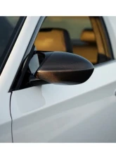 Auto Tecknic Replacement Version II Dry Carbon Mirror Covers Twill Weave 2x2 for BMW E9X M3 E82 1M 2005-2011                                     - ATK-BM-0152-DCG-T - Image 2