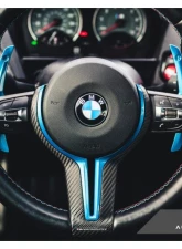 Auto Tecknic Competition Shift Paddles Custom Color for BMW F85 X5M F86 X6M 2015-2018                                     - ATK-BM-0164-CC - Image 4
