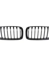 Auto Tecknic Gloss Black Front Grille Set for BMW F32 F36 4-Series 2014-2020                                     - ATK-BM-0175-GB - Image 4
