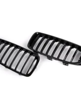Auto Tecknic Gloss Black Front Grille Set for BMW F32 F36 4-Series 2014-2020                                     - ATK-BM-0175-GB - Image 3
