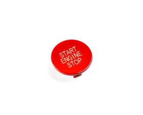 Auto Tecknic Red Start Stop Button Satin Red for BMW G20 G21 3-Series 2019-2025