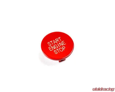 Auto Tecknic Red Start Stop Button Satin Red for BMW G20 G21 3-Series 2019-2025 - ATK-BM-0225-SR